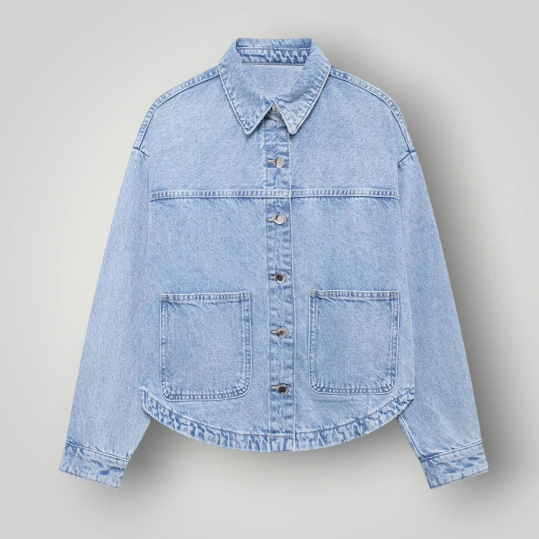 Veste chemise en jean femme