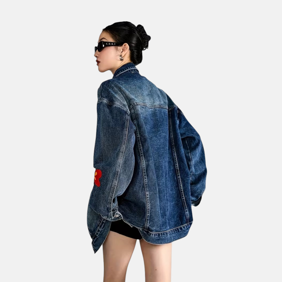 Veste en jean femme fashion