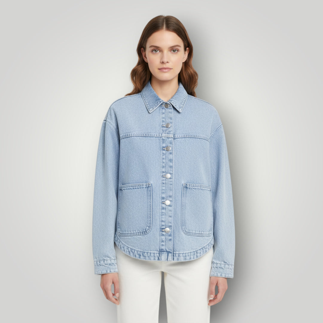 Veste chemise en jean femme