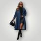 Manteau en jean femme