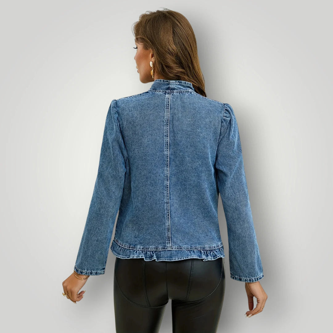 Petite veste en jean femme