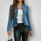 Petite veste en jean femme