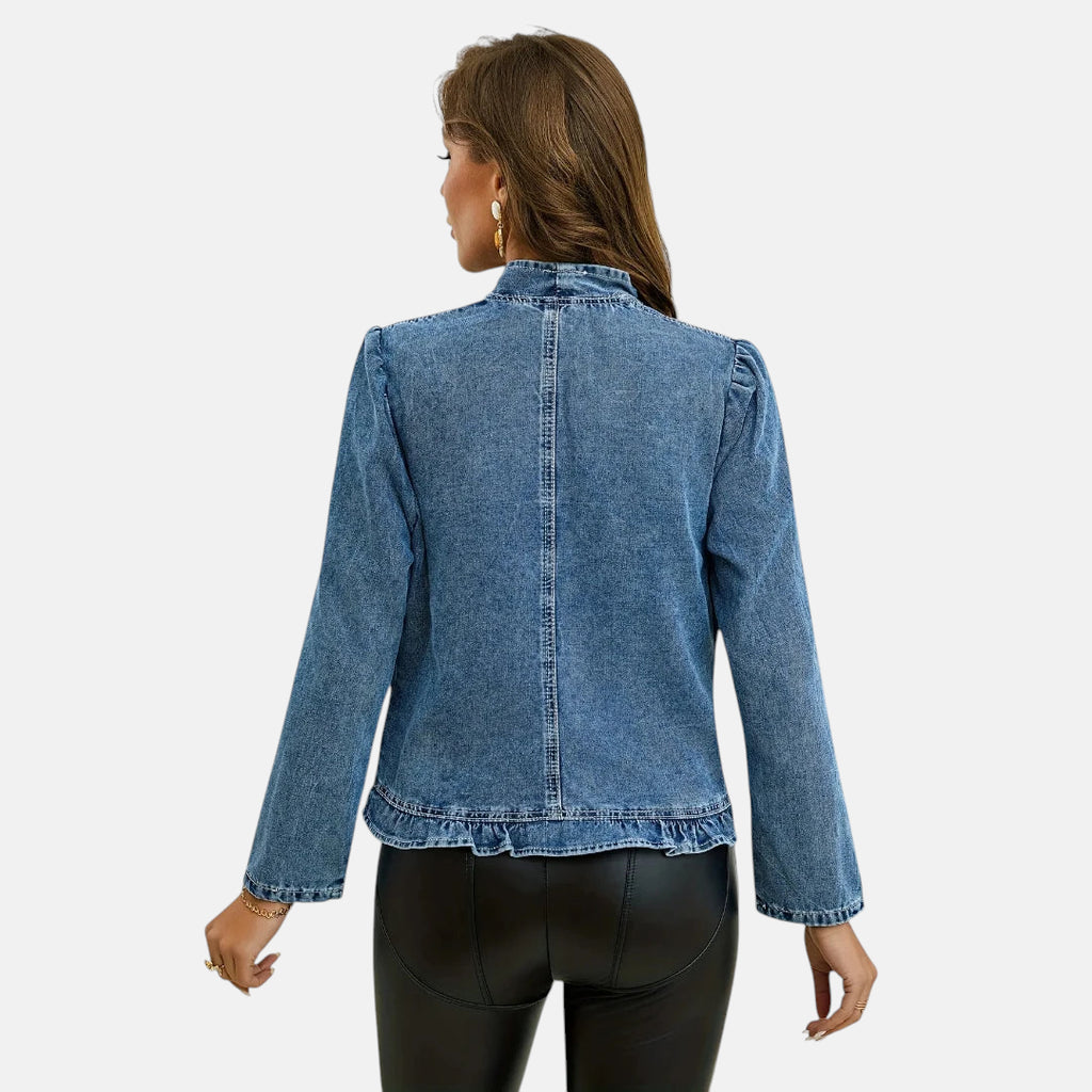 Petite veste en jean femme