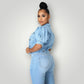 Veste en jean design
