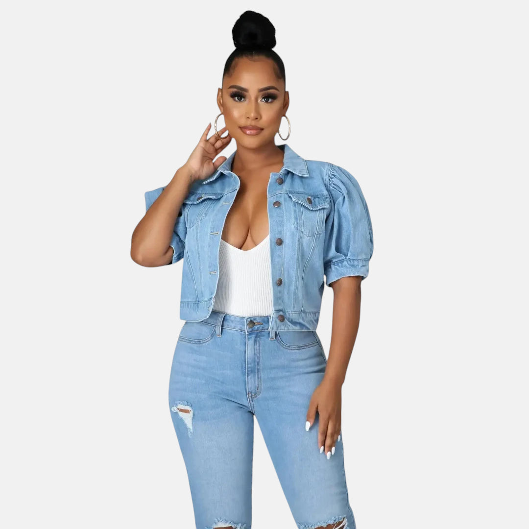 Veste en jean design