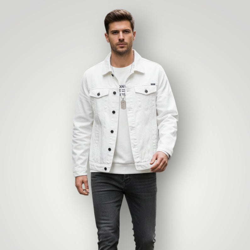 Veste en jean fashion homme
