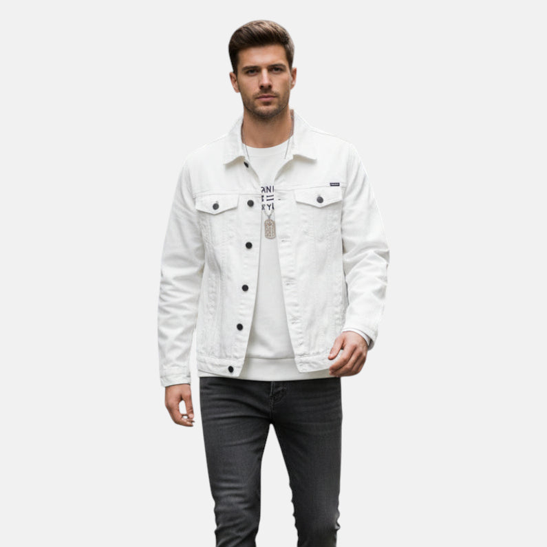 Veste en jean fashion homme