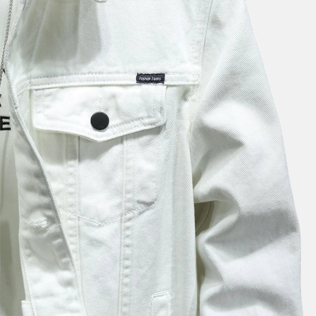 Veste en jean fashion homme