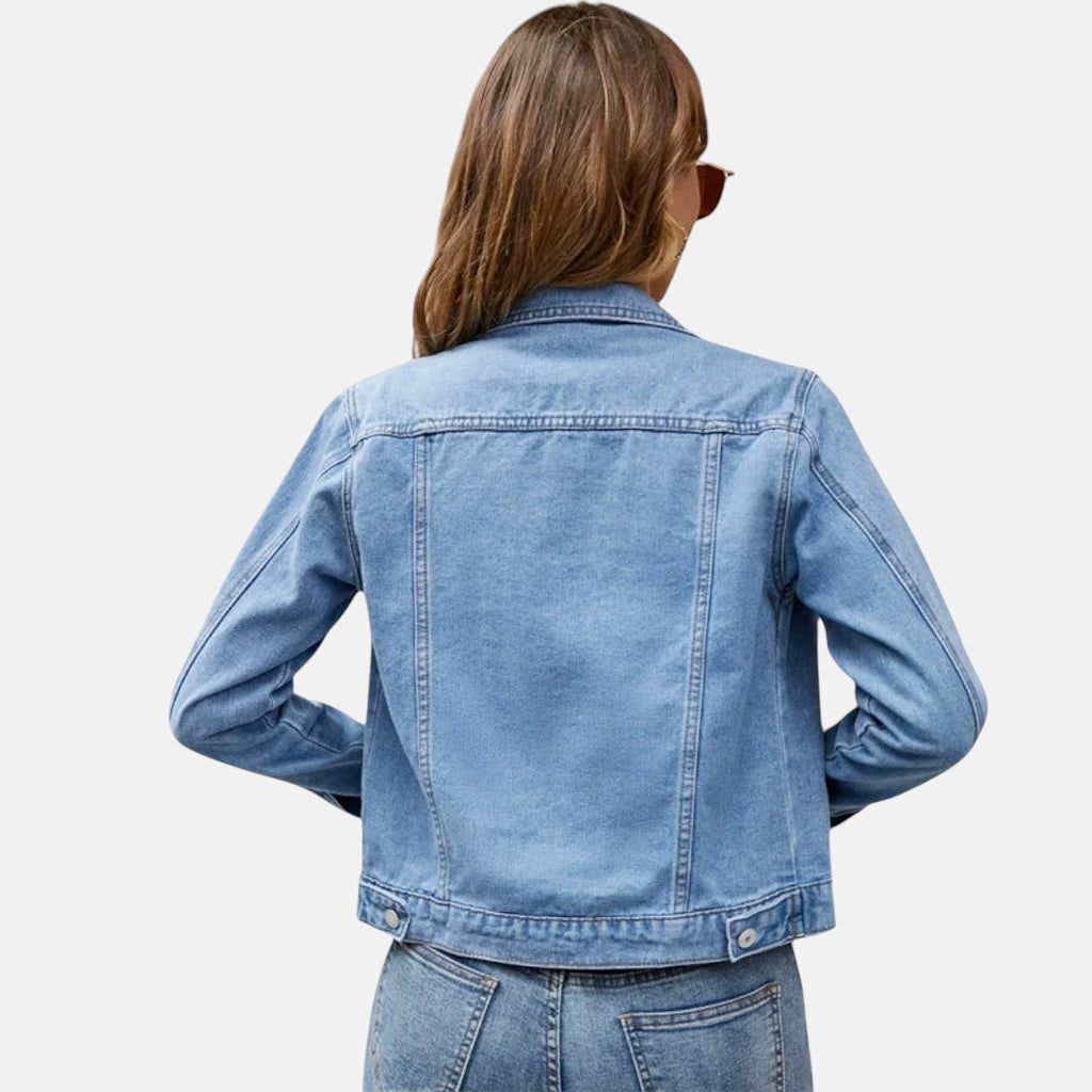 Veste en jean femme classique