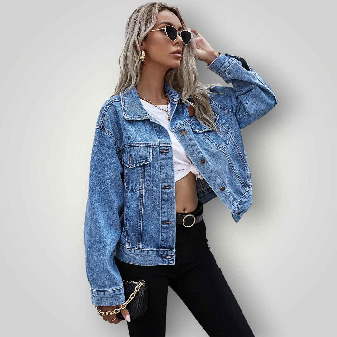 Veste en jean femme printemps