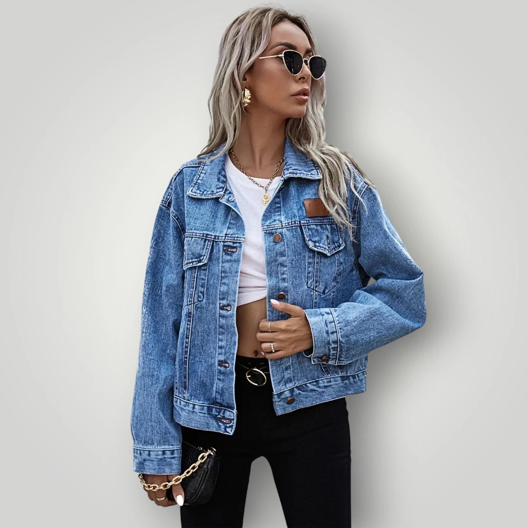 Veste en jean femme printemps