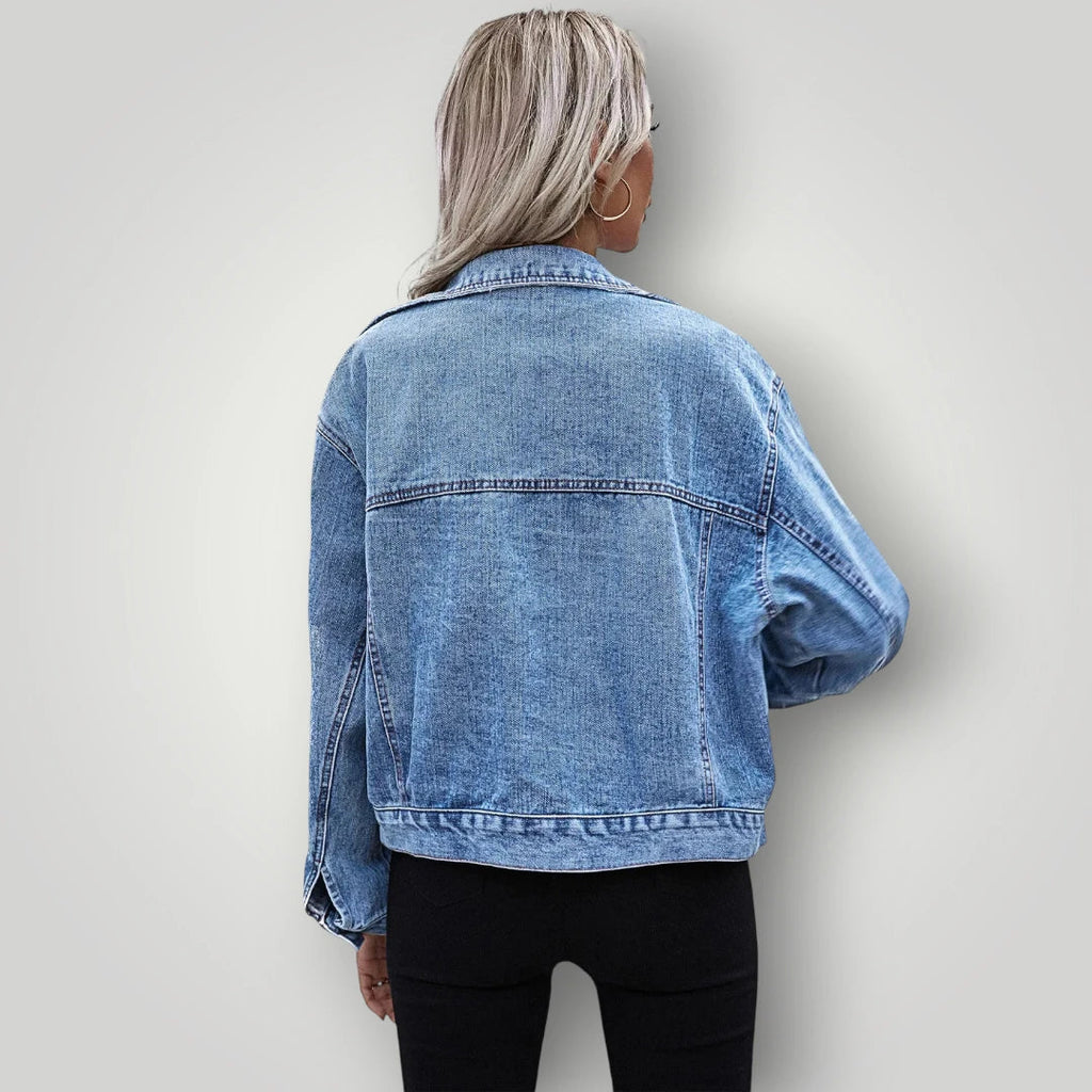 Veste en jean femme printemps