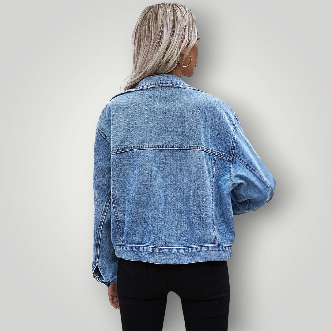 Veste en jean femme printemps