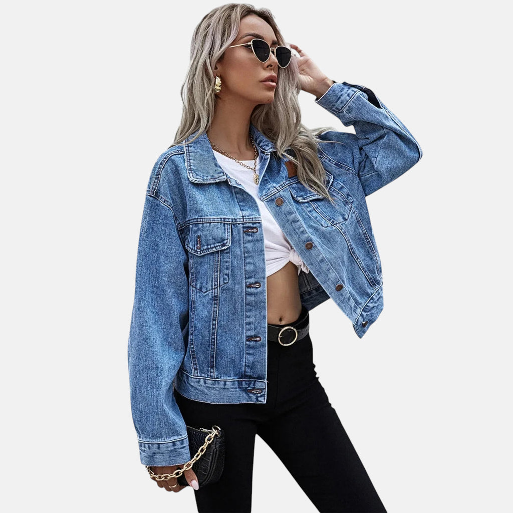 Veste en jean femme printemps