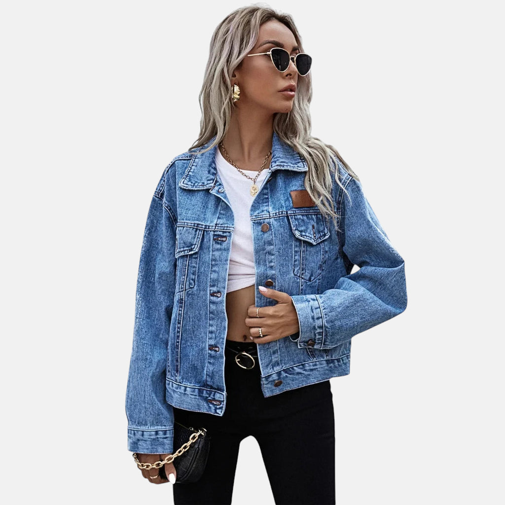 Veste en jean femme printemps