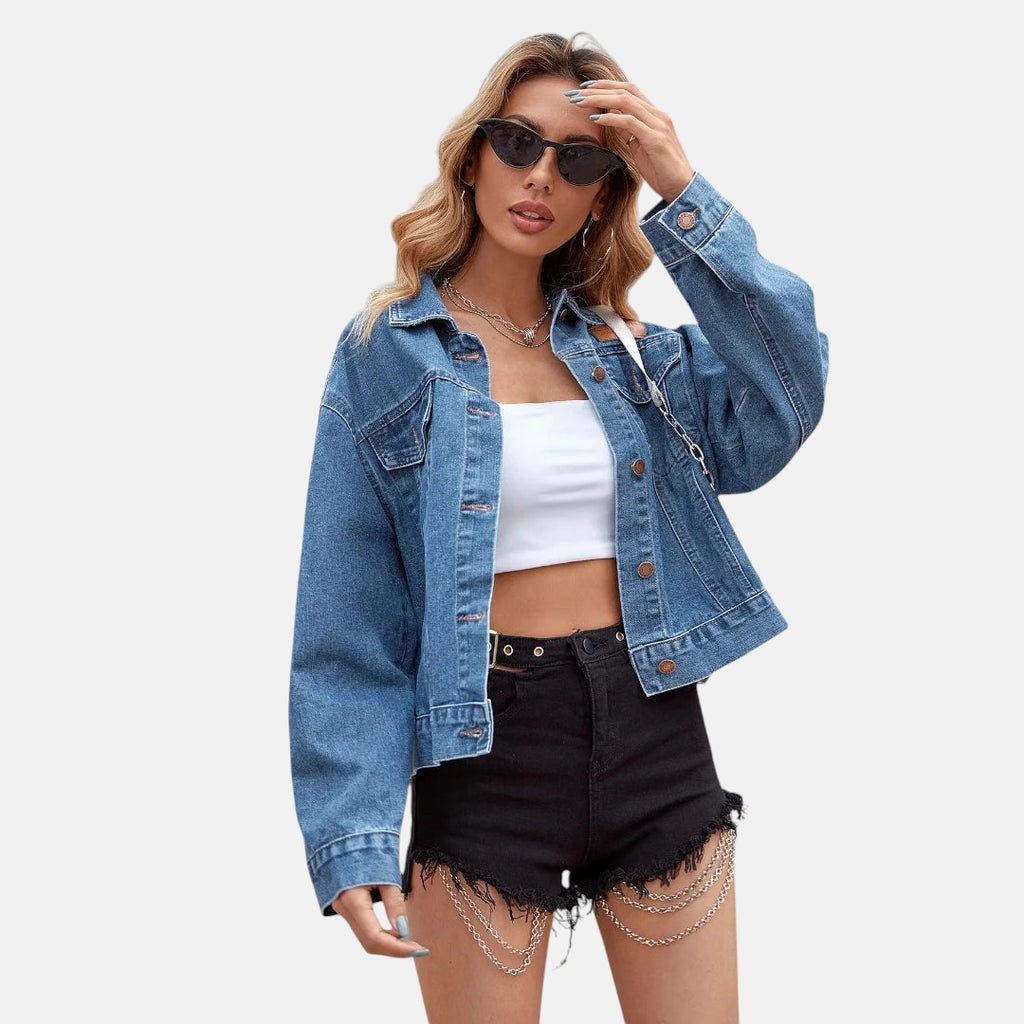 Veste en jean femme tendance