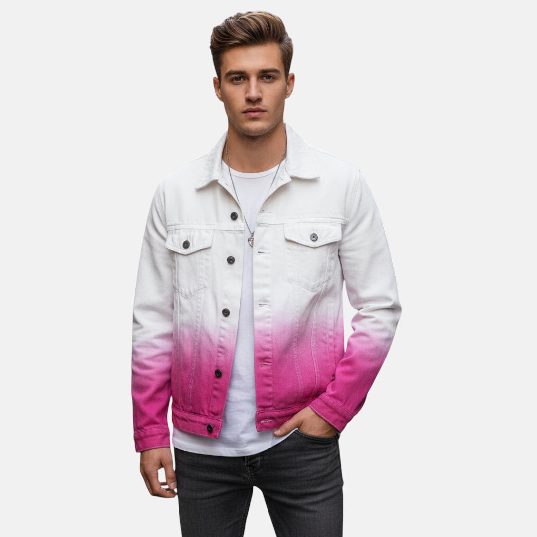 Veste en jean homme original