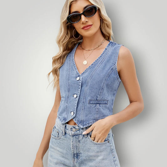 Veste en jean moderne