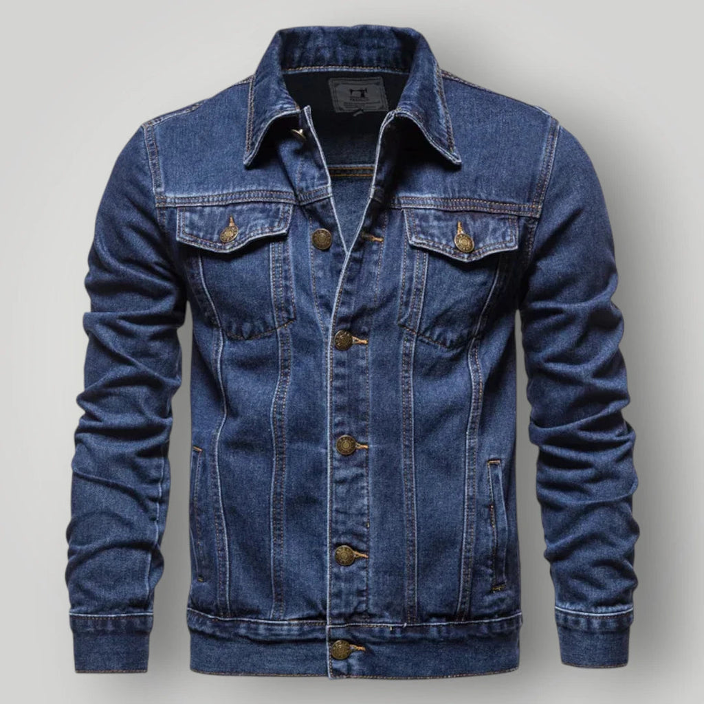 Veste en jean slim homme