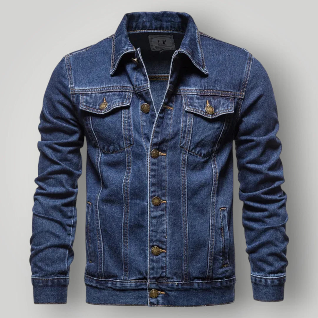 Veste en jean slim homme
