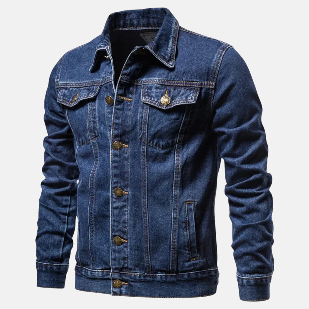 Veste en jean slim homme