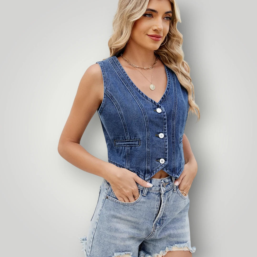 Veste en jean style