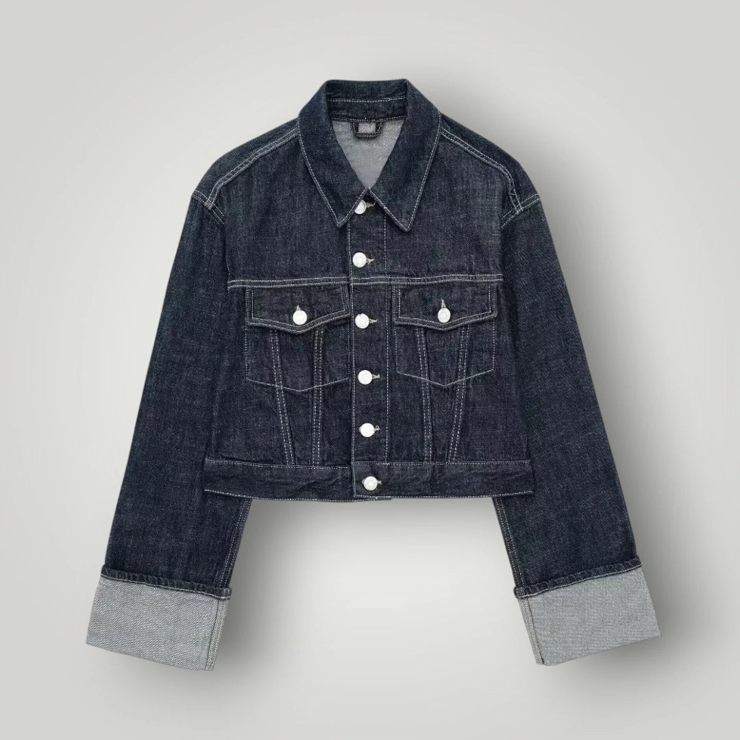 Veste en jean vintage femme