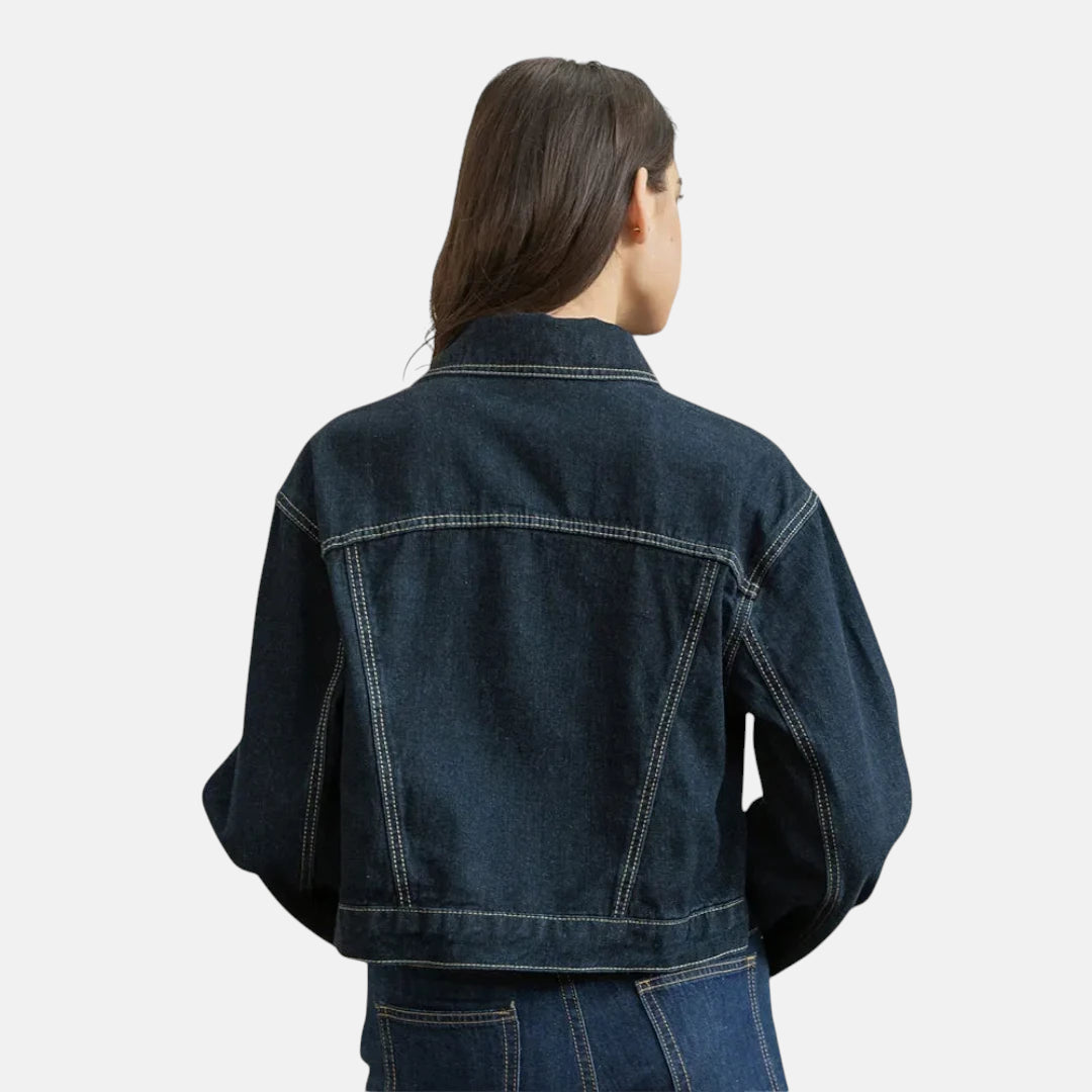 Veste en jean vintage femme