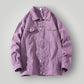 Veste en jean violette homme